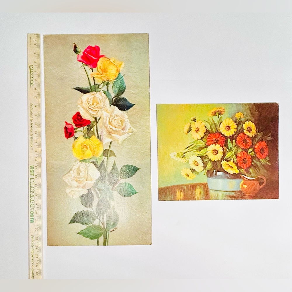 Set Of 2 Museum Print Edition Floral Art Prints